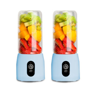 Buy SOGA 2X Portable Mini USB Rechargeable Handheld Juice Extractor Fruit Mixer Juicer Blue Online - electronics & appliances > appliances > small kitchen appliances > coffee machines & beverages > juicers - 1 - AU Depot Free Shipping