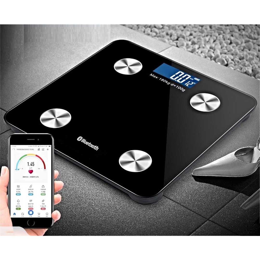 SOGA 2X Wireless Bluetooth Digital Body Fat Scale Bathroom Health Analyser Weight Black/Pink - BodyFatScaleBluetoothBLK-PNK - home & living > bathroom > bathroom accessories > bathroom scales - 3 - AU DEPOT SOGA Buy SOGA 2X Wireless Bluetooth Digital Body Fat Scale Bathroom Health Analyser Weight Black/Pink Online - home & living > bathroom > bathroom accessories > bathroom scales - 3 - AU Depot Free Shipping