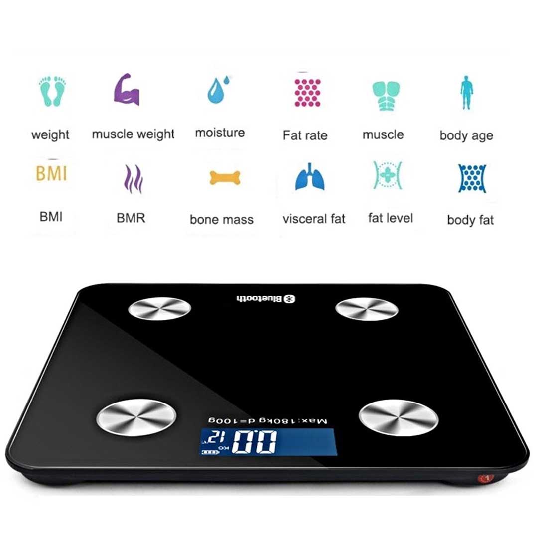 SOGA 2X Wireless Bluetooth Digital Body Fat Scale Bathroom Health Analyser Weight White - BodyFatScaleBluetoothWhiteX2 - home & living > bathroom > bathroom accessories > bathroom scales - 2 - AU DEPOT SOGA Buy SOGA 2X Wireless Bluetooth Digital Body Fat Scale Bathroom Health Analyser Weight White Online - home & living > bathroom > bathroom accessories > bathroom scales - 2 - AU Depot Free Shipping
