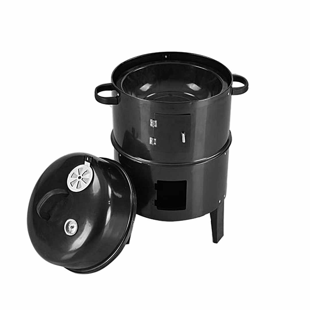 SOGA 3 In 1 Barbecue Smoker Outdoor Charcoal BBQ Grill Camping Picnic Fishing - CharcoalBBQSmoker - home & living > outdoor living > barbecues > barbecues > smokers - 2 - AU DEPOT SOGA Buy SOGA 3 In 1 Barbecue Smoker Outdoor Charcoal BBQ Grill Camping Picnic Fishing Online - home & living > outdoor living > barbecues > barbecues > smokers - 2 - AU Depot Free Shipping