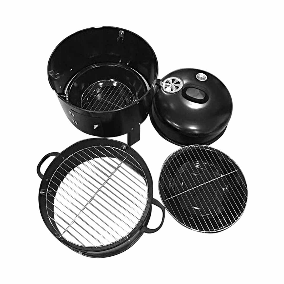SOGA 3 In 1 Barbecue Smoker Outdoor Charcoal BBQ Grill Camping Picnic Fishing - CharcoalBBQSmoker - home & living > outdoor living > barbecues > barbecues > smokers - 3 - AU DEPOT SOGA Buy SOGA 3 In 1 Barbecue Smoker Outdoor Charcoal BBQ Grill Camping Picnic Fishing Online - home & living > outdoor living > barbecues > barbecues > smokers - 3 - AU Depot Free Shipping