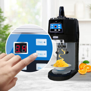 Buy SOGA 300 Watts Electric Ice Shaver Automatic Crusher Slicer Commercial Machine 70kgs/h Black Online - Electronics & Appliances - 2 - AU Depot Free Shipping