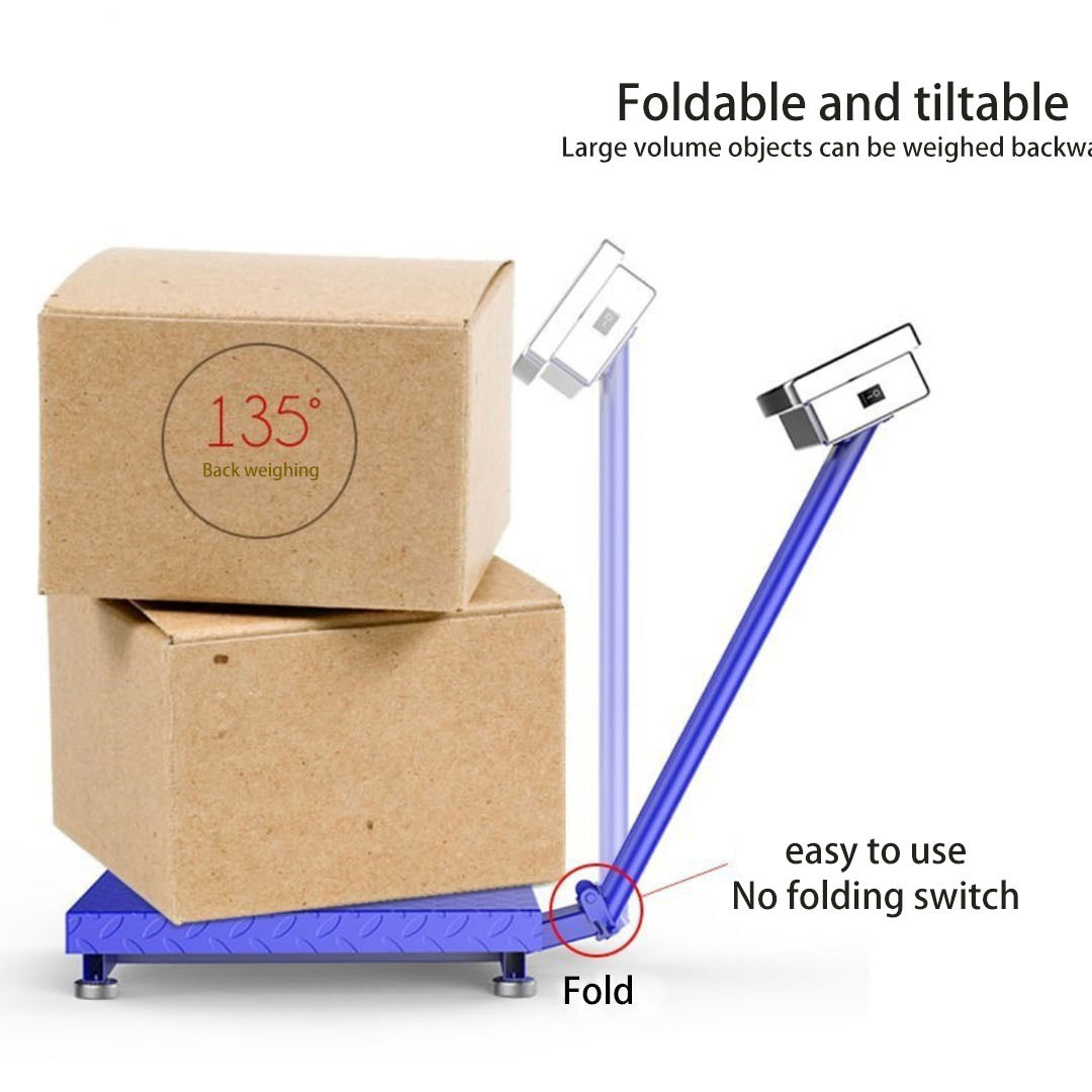 SOGA 300kg Electronic Digital Platform Scale Computing Shop Postal Scale Blue - 300kgPlatformScalesBlue - Home & Living - 2 - AU DEPOT SOGA Buy SOGA 300kg Electronic Digital Platform Scale Computing Shop Postal Scale Blue Online - Home & Living - 2 - AU Depot Free Shipping