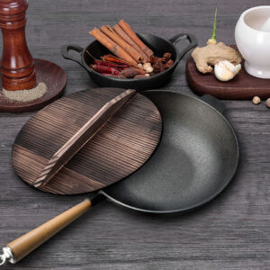 Buy SOGA 31cm Commercial Cast Iron Wok FryPan Fry Pan Online - Home & Living - 2 - AU Depot Free Shipping