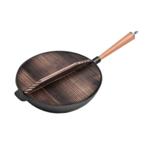 Buy SOGA 31cm Commercial Cast Iron Wok FryPan Fry Pan Online - Home & Living - 1 - AU Depot Free Shipping