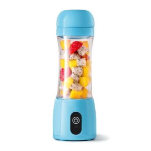 Buy SOGA 380ml Portable Mini USB Rechargeable Handheld Fruit Mixer Juicer Blue Online - electronics & appliances > appliances > small kitchen appliances > coffee machines & beverages > juicers - 1 - AU Depot Free Shipping