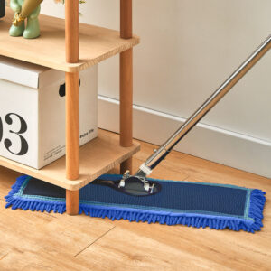 Buy SOGA 3X 100x22 Blue Microfiber Flat Mop Floor Cleaning Pads Rotating Dust Remover Online - Home & Garden - 2 - AU Depot Free Shipping