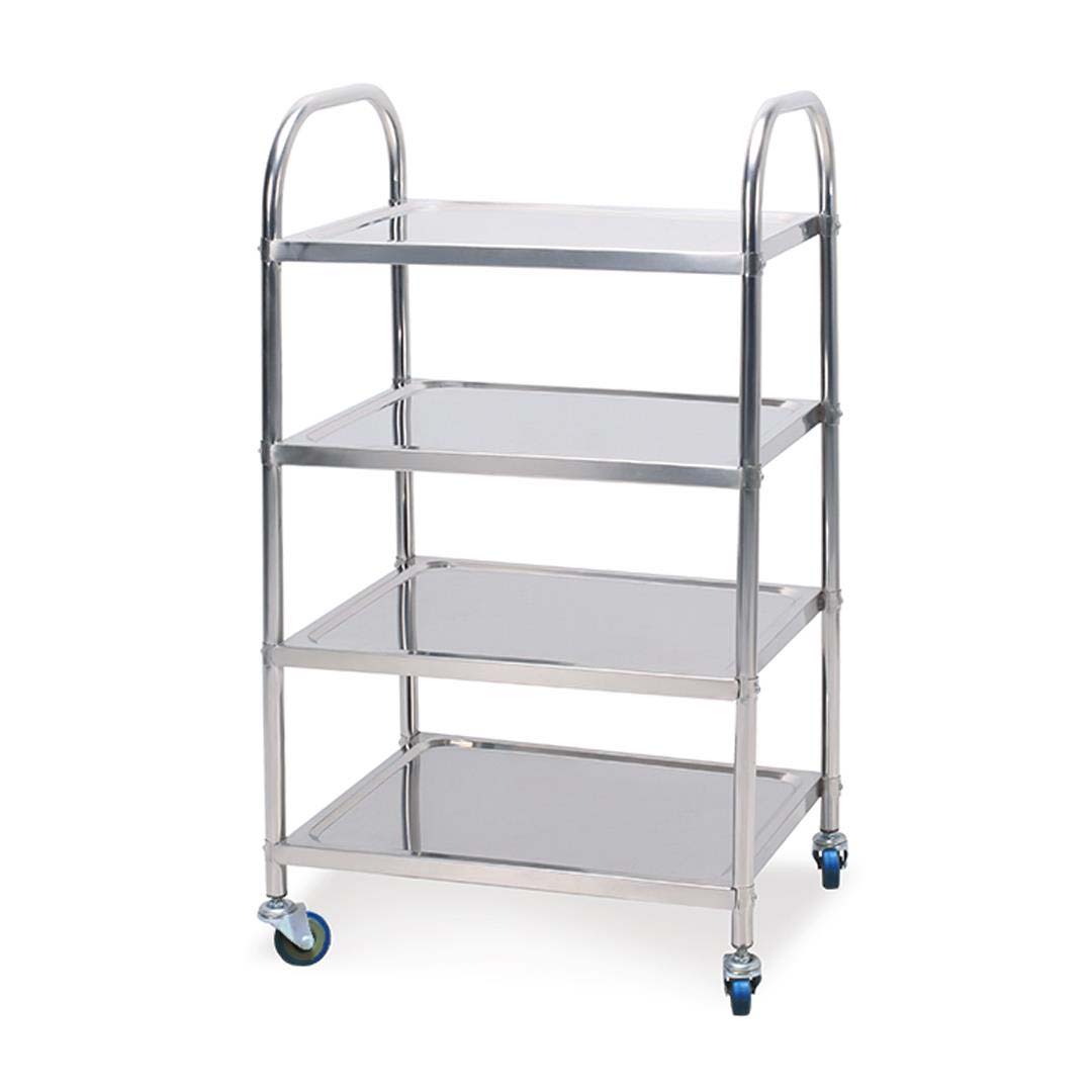 SOGA 4 Tier 860x540x1170 Stainless Steel Kitchen Dining Food Cart Trolley Utility - - FoodCart1116 1 SOGA 4 Tier 860x540x1170 Stainless Steel Kitchen Dining Food Cart Trolley Utility - AU DEPOT Buy SOGA 4 Tier 860x540x1170 Stainless Steel Kitchen Dining Food Cart Trolley Utility Online - Business & Industrial - 1 - AU Depot Free Shipping