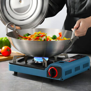 Buy SOGA 43cm Stainless Steel Kitchen Cooking Wok with 2 Sturdy Handles Online - Home & living > kitchen & dining > cookware > frying pans - 2 - AU Depot Free Shipping