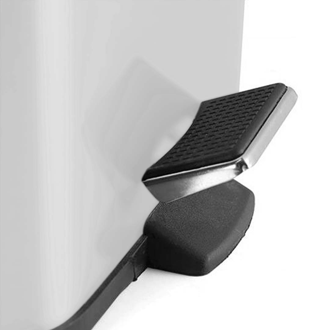 SOGA 4X 12L Foot Pedal Stainless Steel Rubbish Recycling Garbage Waste Trash Bin Square White - RubbishBinSquare12LWhiteX4 - Home & Living - 5 - AU DEPOT SOGA Buy SOGA 4X 12L Foot Pedal Stainless Steel Rubbish Recycling Garbage Waste Trash Bin Square White Online - Home & Living - 5 - AU Depot Free Shipping