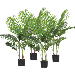 Buy SOGA 4X 145cm Green Artificial Indoor Swallowtail Sunflower Tree Fake Plant Simulation Decorative Online - Home & Living - 1 - AU Depot Free Shipping