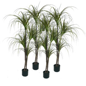 SOGA 4X 150cm Artificial Dracaena Plant Fake Potted Simulation Tree Fake Plant Home Decor APlantFHL1504X4 AU Depot Free Shipping SOGA 4X 150cm Artificial Dracaena Plant Fake Potted - AU DEPOT