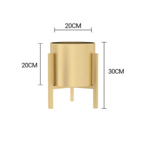 Buy SOGA 4X 30CM Gold Metal Plant Stand with Flower Pot Holder Corner Shelving Rack Indoor Display Online - Home & Living - 2 - AU Depot Free Shipping