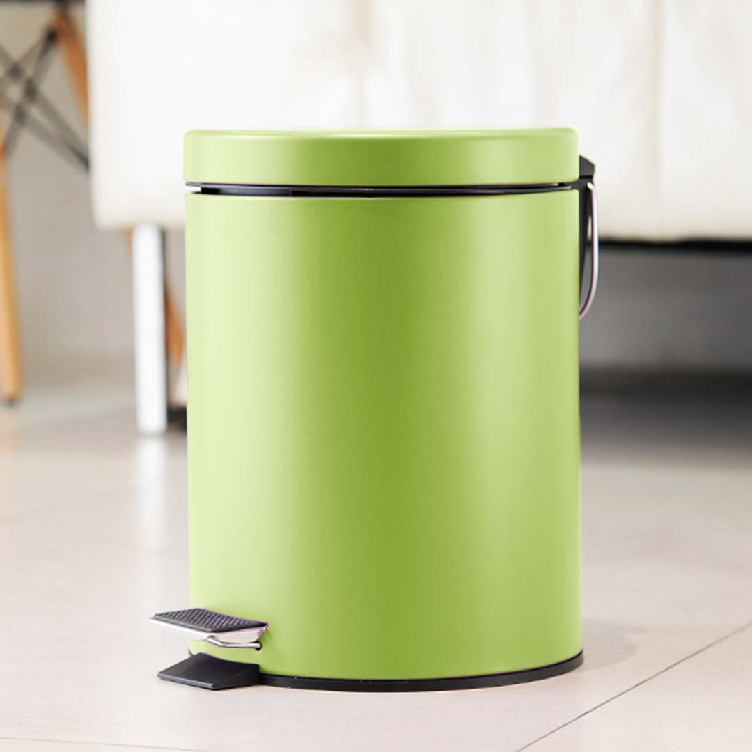 SOGA 4X 7L Foot Pedal Stainless Steel Rubbish Recycling Garbage Waste Trash Bin Round Green - RubbishBinRound7LGreenX4 - Home & Living - 7 - AU DEPOT SOGA Buy SOGA 4X 7L Foot Pedal Stainless Steel Rubbish Recycling Garbage Waste Trash Bin Round Green Online - Home & Living - 7 - AU Depot Free Shipping