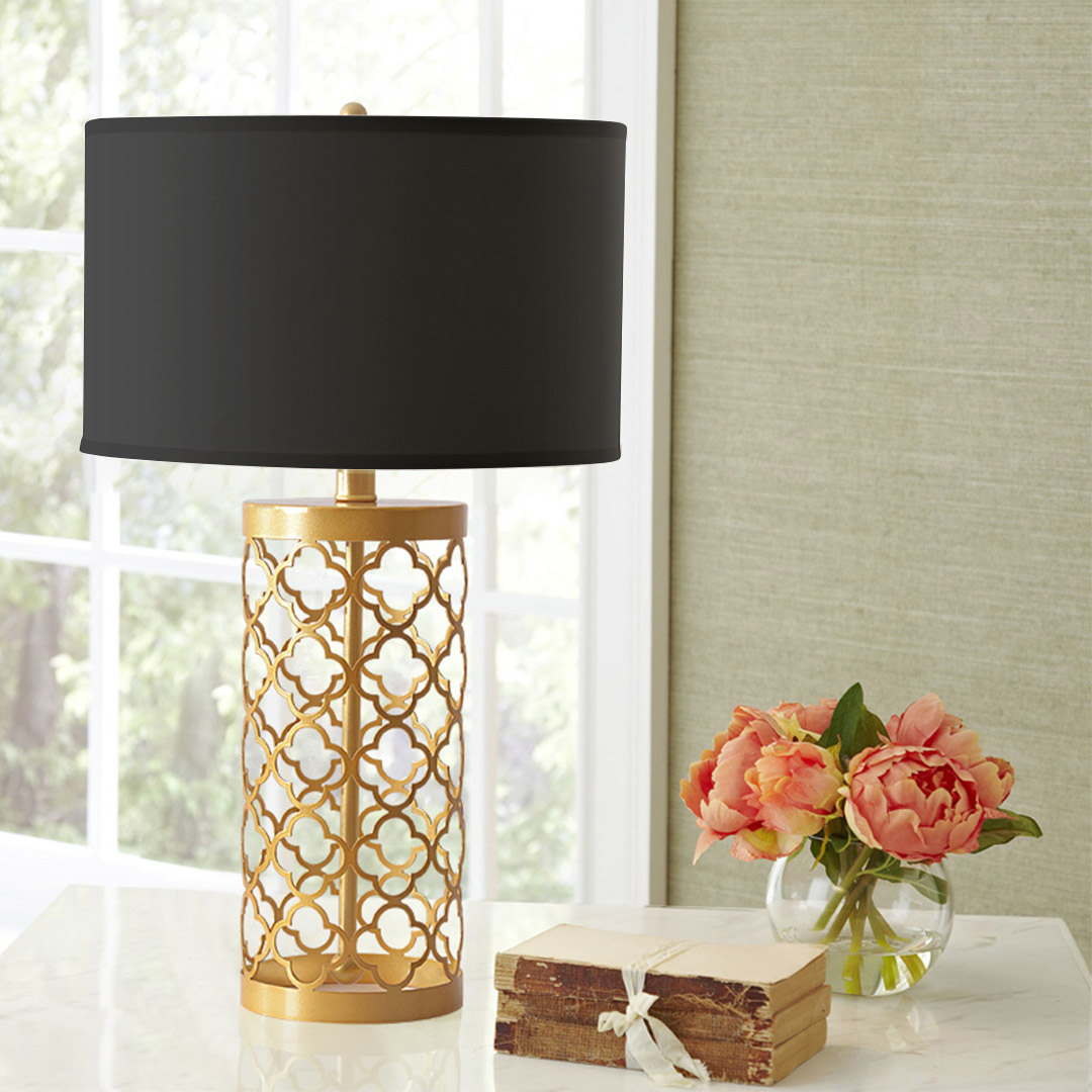 SOGA 4X Golden Hollowed Out Base Table Lamp with Dark Shade - TableLampA65X4 - Home & Living - 6 - AU DEPOT SOGA Buy SOGA 4X Golden Hollowed Out Base Table Lamp with Dark Shade Online - Home & Living - 6 - AU Depot Free Shipping