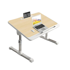 Buy SOGA 60X40cm Wood Small Laptop Bed Portable Foldable Study Table Adjustable Online - Desks & Computer Tables - 1 - AU Depot Free Shipping