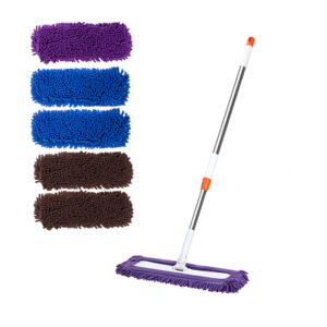 Buy SOGA 60x12 Microfiber Flat Mop Floor Cleaning Pads Rotating Dust Remover 3 Color Online - Home & Garden - 1 - AU Depot Free Shipping