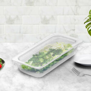 Buy SOGA 65mm Clear Gastronorm GN Pan 1/3 Food Tray Storage Bundle of 6 with Lid Online - Home & Living - 2 - AU Depot Free Shipping