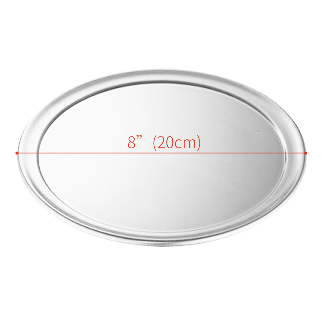 SOGA 6X 8-inch Round Aluminum Steel Pizza Tray Home Oven Baking Plate Pan - Pizza11603X6 - Home & Living - 2 - AU DEPOT SOGA Buy SOGA 6X 8-inch Round Aluminum Steel Pizza Tray Home Oven Baking Plate Pan Online - Home & Living - 2 - AU Depot Free Shipping