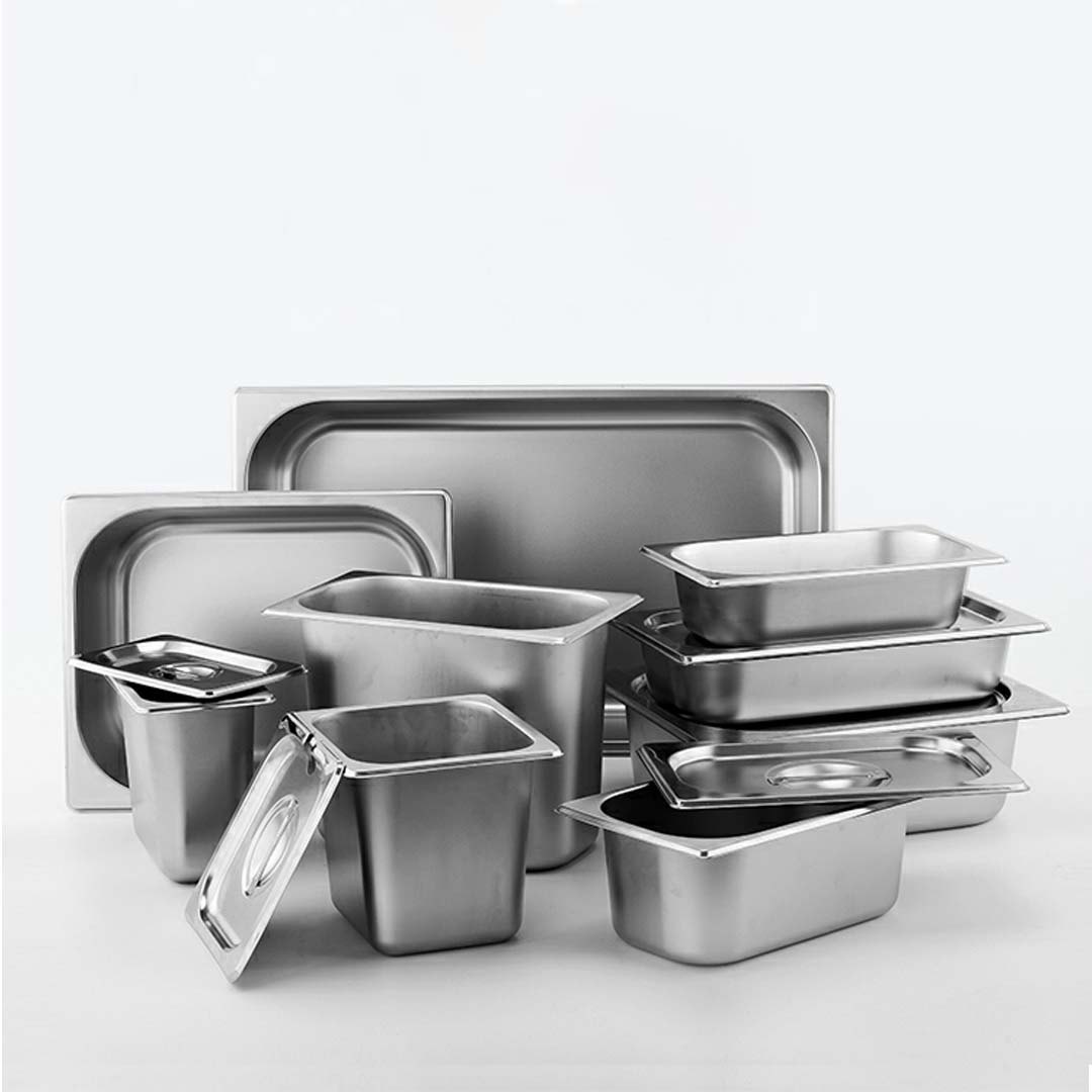 SOGA 6X Gastronorm GN Pan Full Size 1/2 GN Pan 20cm Deep Stainless Steel Tray - GastronormPans5412X6 - Home & Living - 8 - AU DEPOT SOGA Buy SOGA 6X Gastronorm GN Pan Full Size 1/2 GN Pan 20cm Deep Stainless Steel Tray Online - Home & Living - 8 - AU Depot Free Shipping