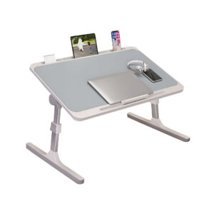 SOGA 70X45cm Grey Small Laptop Bed Portable Foldable Study Table Adjustable BedTableA13 AU Depot Free Shipping SOGA 70X45cm Grey Small Laptop Bed Portable Foldable Study Table Adjustable - AU DEPOT