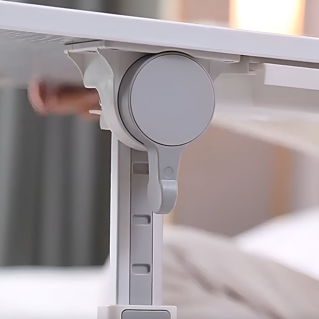 SOGA 70X45cm White Small Laptop Bed Portable Foldable Study Table Adjustable - BedTableA14 - Desks & Computer Tables - 6 - AU DEPOT SOGA Buy SOGA 70X45cm White Small Laptop Bed Portable Foldable Study Table Adjustable Online - Desks & Computer Tables - 6 - AU Depot Free Shipping