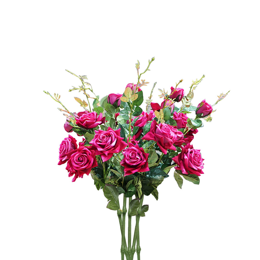 SOGA 8 Bunch Artificial Silk Rose 5 Heads Flower Fake Bridal Bouquet Table Decor Pink - - HO-F008 1 SOGA 8 Bunch Artificial Silk Rose 5 Heads Flower Fake Bridal Bouquet Table Decor Pink - AU DEPOT Buy SOGA 8 Bunch Artificial Silk Rose 5 Heads Flower Fake Bridal Bouquet Table Decor Pink Online - Home & Living - 1 - AU Depot Free Shipping