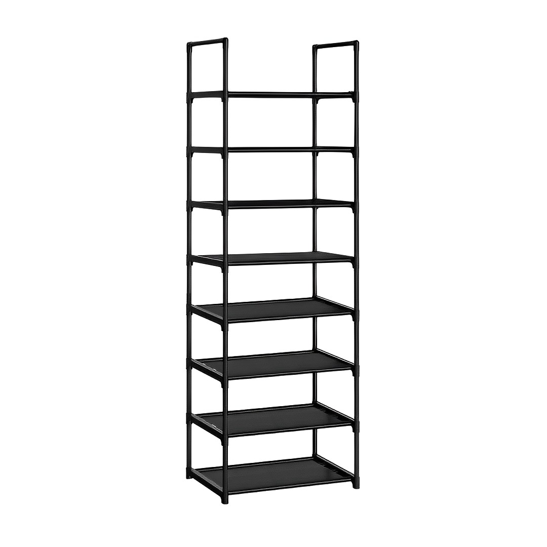 SOGA 8 Tier Shoe Storage Shelf Space-Saving Caddy Rack Organiser with Handle - - Rack0007 1 SOGA 8 Tier Shoe Storage Shelf Space-Saving Caddy Rack Organiser with Handle - AU DEPOT Buy SOGA 8 Tier Shoe Storage Shelf Space-Saving Caddy Rack Organiser with Handle Online - Furniture - 1 - AU Depot Free Shipping