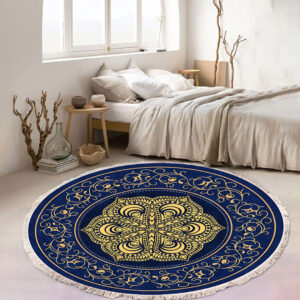 Buy SOGA 90cm Area Rug Turquoise and Grey Abstract Art Painting Teal Anti-slip Doormat, Home Decor Online - Home & Living - 2 - AU Depot Free Shipping