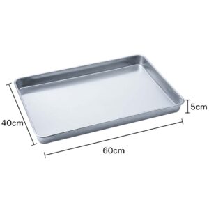 Buy SOGA Aluminium Oven Baking Pan Cooking Tray for Baker Gastronorm 60*40*5cm Online - Home & Living - 2 - AU Depot Free Shipping
