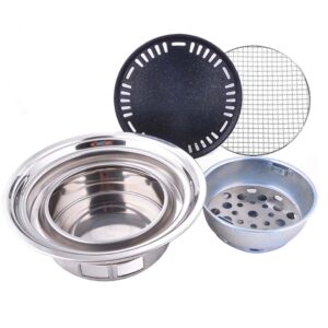 Buy SOGA BBQ Grill Stainless Steel Portable Smokeless Charcoal Grill Home Outdoor Camping Online - home & living > outdoor living > barbecues > barbecues > freestanding - 2 - AU Depot Free Shipping