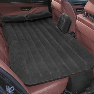 Buy SOGA Black Stripe Inflatable Car Mattress Portable Camping Rest Air Bed Travel Compact Sleeping Kit Essentials Online - Garden, Tools & Hardware - 2 - AU Depot Free Shipping