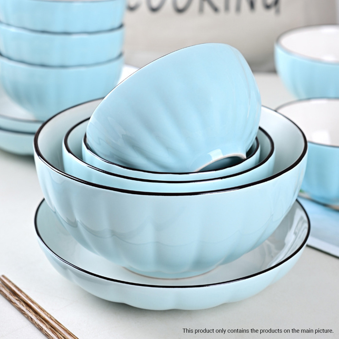 SOGA Blue Japanese Style Ceramic Dinnerware Crockery Soup Bowl Plate Server Kitchen Home Decor Set of 10 - BowlG307 - Kitchenware - 4 - AU DEPOT SOGA Buy SOGA Blue Japanese Style Ceramic Dinnerware Crockery Soup Bowl Plate Server Kitchen Home Decor Set of 10 Online - Kitchenware - 4 - AU Depot Free Shipping
