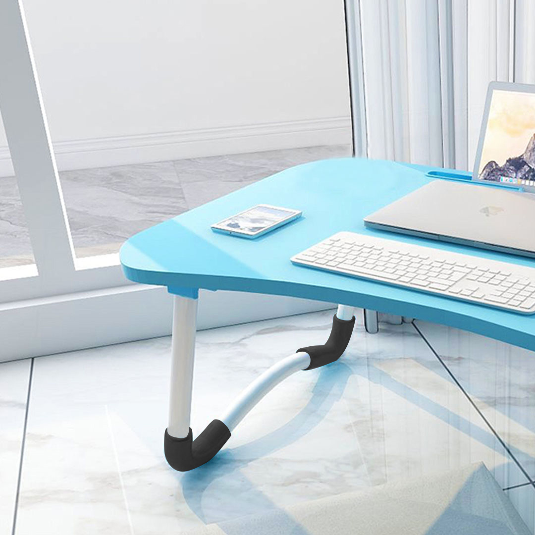 SOGA Blue Portable Bed Table Adjustable Foldable Bed Sofa Study Table Laptop Mini Desk with Notebook Stand Card Slot Holder Home Decor - BedTableG43 - Desks & Computer Tables - 3 - AU DEPOT SOGA Buy SOGA Blue Portable Bed Table Adjustable Foldable Bed Sofa Study Table Laptop Mini Desk with Notebook Stand Card Slot Holder Home Decor Online - Desks & Computer Tables - 3 - AU Depot Free Shipping