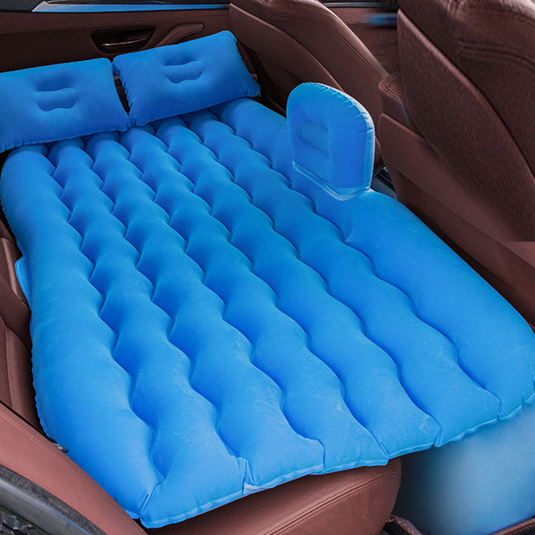 SOGA Blue Ripple Inflatable Car Mattress Portable Camping Air Bed Travel Sleeping Kit Essentials - CarMat008 - Garden, Tools & Hardware - 2 - AU DEPOT SOGA Buy SOGA Blue Ripple Inflatable Car Mattress Portable Camping Air Bed Travel Sleeping Kit Essentials Online - Garden, Tools & Hardware - 2 - AU Depot Free Shipping