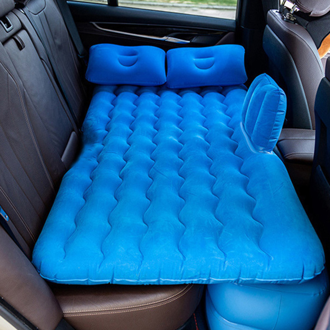 SOGA Blue Ripple Inflatable Car Mattress Portable Camping Air Bed Travel Sleeping Kit Essentials - CarMat008 - Garden, Tools & Hardware - 7 - AU DEPOT SOGA Buy SOGA Blue Ripple Inflatable Car Mattress Portable Camping Air Bed Travel Sleeping Kit Essentials Online - Garden, Tools & Hardware - 7 - AU Depot Free Shipping