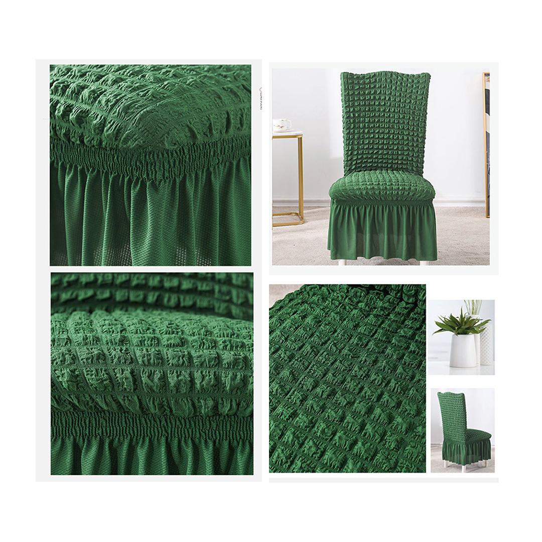 SOGA Dark Green Chair Cover Seat Protector with Ruffle Skirt Stretch Slipcover Wedding Party Home Decor - Chaircov23C - Home - 5 - AU DEPOT SOGA Buy SOGA Dark Green Chair Cover Seat Protector with Ruffle Skirt Stretch Slipcover Wedding Party Home Decor Online - Home - 5 - AU Depot Free Shipping