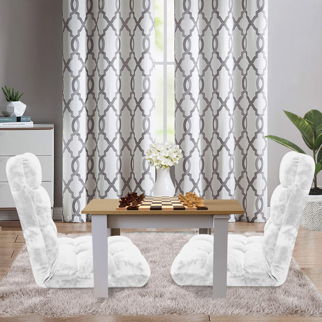 SOGA Floor Recliner Folding Lounge Sofa Futon Couch Folding Chair Cushion White - LoungeChairWhite - Furniture - 9 - AU DEPOT SOGA Buy SOGA Floor Recliner Folding Lounge Sofa Futon Couch Folding Chair Cushion White Online - Furniture - 9 - AU Depot Free Shipping