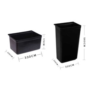 Buy SOGA Food Trolley Large & Small Utility Cart Waste Storage Bin Online - Business & Industrial - 2 - AU Depot Free Shipping