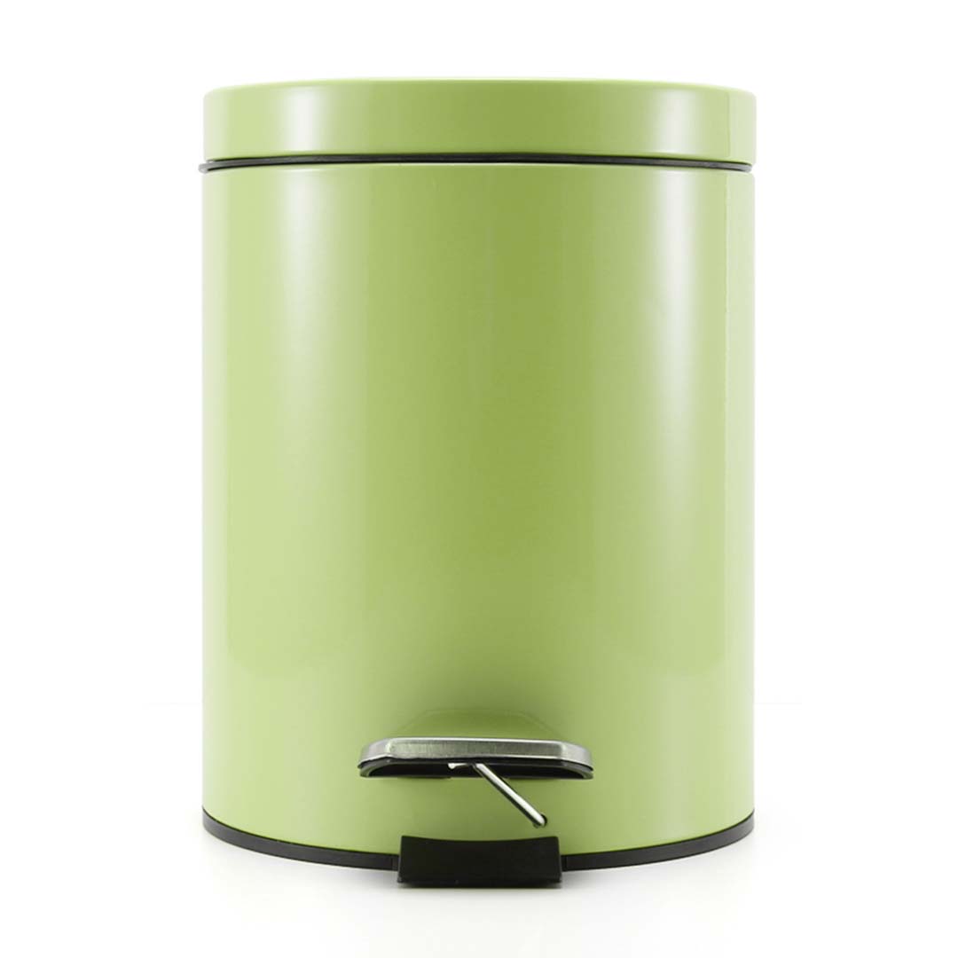 SOGA Foot Pedal Stainless Steel Rubbish Recycling Garbage Waste Trash Bin Round 12L Green - RubbishBinRound12LGreen - Home & Living - 2 - AU DEPOT SOGA Buy SOGA Foot Pedal Stainless Steel Rubbish Recycling Garbage Waste Trash Bin Round 12L Green Online - Home & Living - 2 - AU Depot Free Shipping
