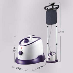 Buy SOGA Garment Steamer Vertical Twin Pole Clothes 1700ml 1800w Professional Steaming Kit Purple Online - Electronics & Appliances - 2 - AU Depot Free Shipping