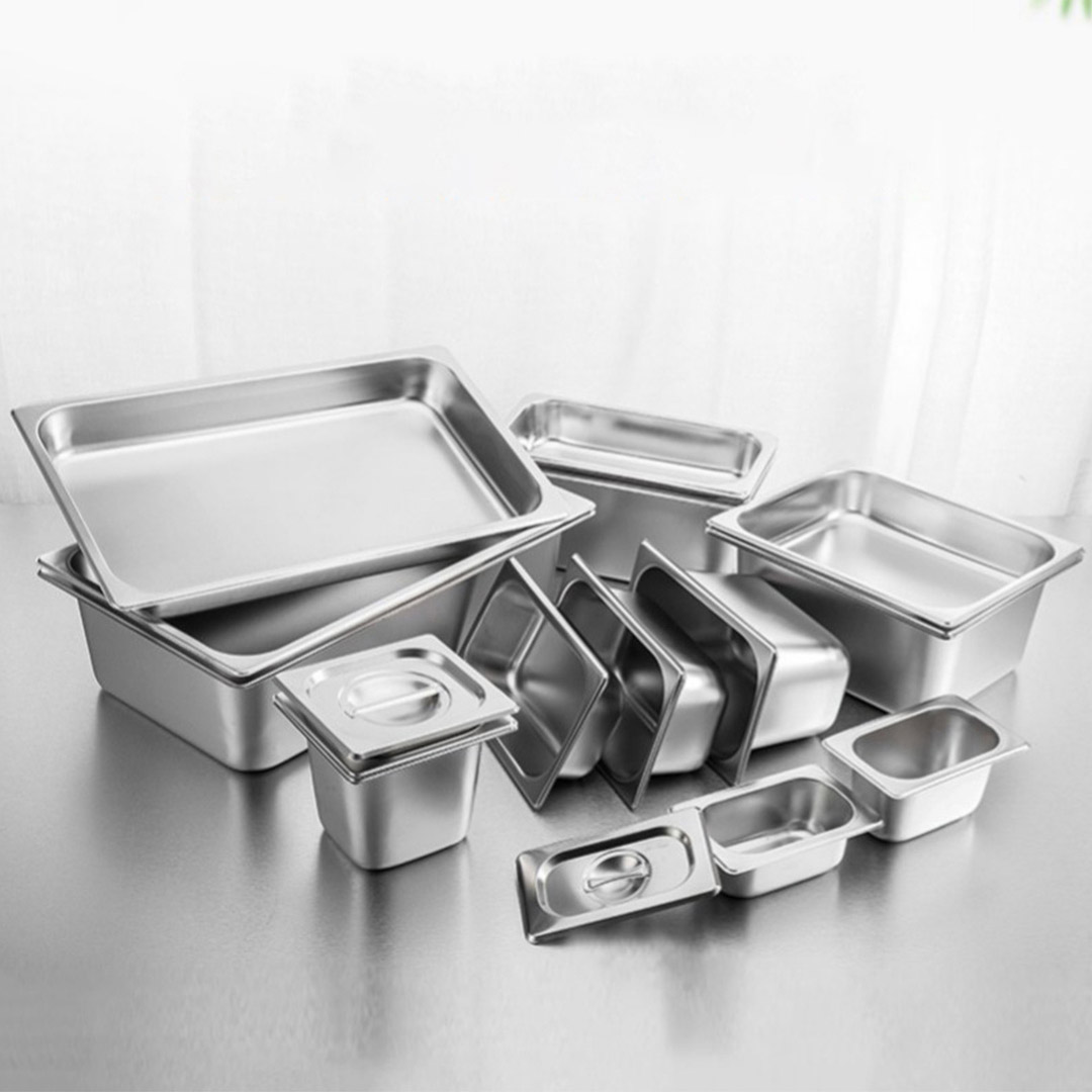 SOGA Gastronorm GN Pan Full Size 1/1 GN Pan 20cm Deep Stainless Steel Tray - GastronormPans5406X1 - Home & Living - 9 - AU DEPOT SOGA Buy SOGA Gastronorm GN Pan Full Size 1/1 GN Pan 20cm Deep Stainless Steel Tray Online - Home & Living - 9 - AU Depot Free Shipping