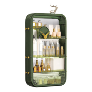 Buy SOGA Green Multi Tier Cosmetic Storage Rack Bathroom Vanity Tray Display Stand Organiser Online - Home - 1 - AU Depot Free Shipping