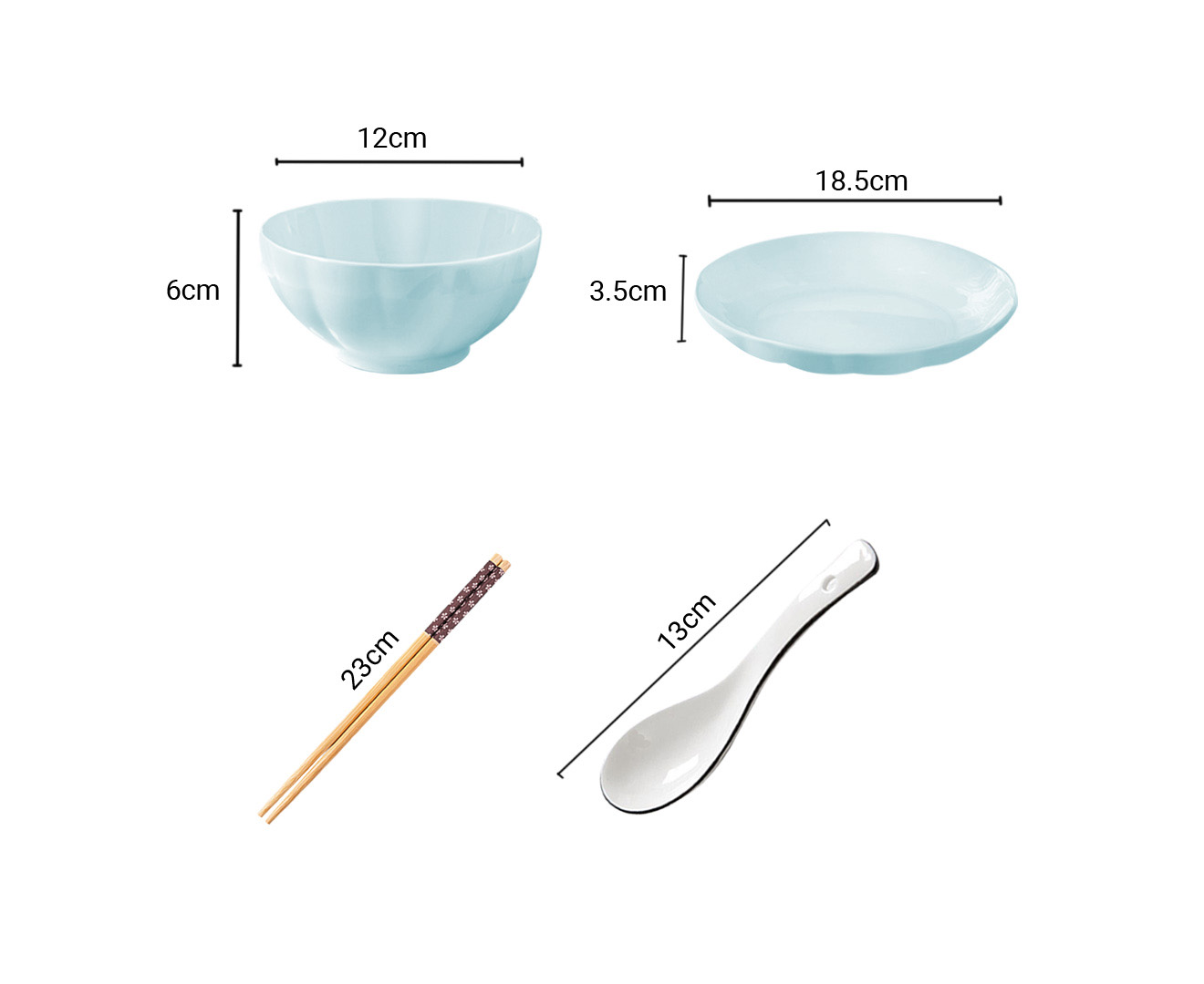 SOGA Light Blue Japanese Style Ceramic Dinnerware Crockery Soup Bowl Plate Server Kitchen Home Decor Set of 10 - BowlG438 - Kitchenware - 2 - AU DEPOT SOGA Buy SOGA Light Blue Japanese Style Ceramic Dinnerware Crockery Soup Bowl Plate Server Kitchen Home Decor Set of 10 Online - Kitchenware - 2 - AU Depot Free Shipping