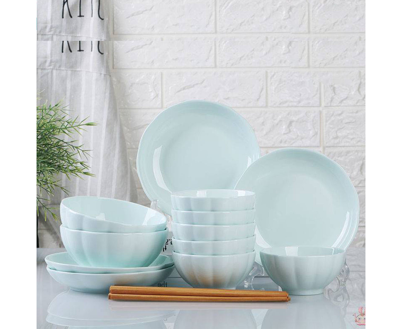 SOGA Light Blue Japanese Style Ceramic Dinnerware Crockery Soup Bowl Plate Server Kitchen Home Decor Set of 10 - BowlG438 - Kitchenware - 9 - AU DEPOT SOGA Buy SOGA Light Blue Japanese Style Ceramic Dinnerware Crockery Soup Bowl Plate Server Kitchen Home Decor Set of 10 Online - Kitchenware - 9 - AU Depot Free Shipping