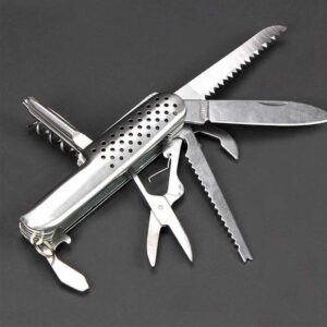 Buy SOGA Multi Function Army Knife Tool Swiss Style 102 Online - Garden, Tools & Hardware - 2 - AU Depot Free Shipping
