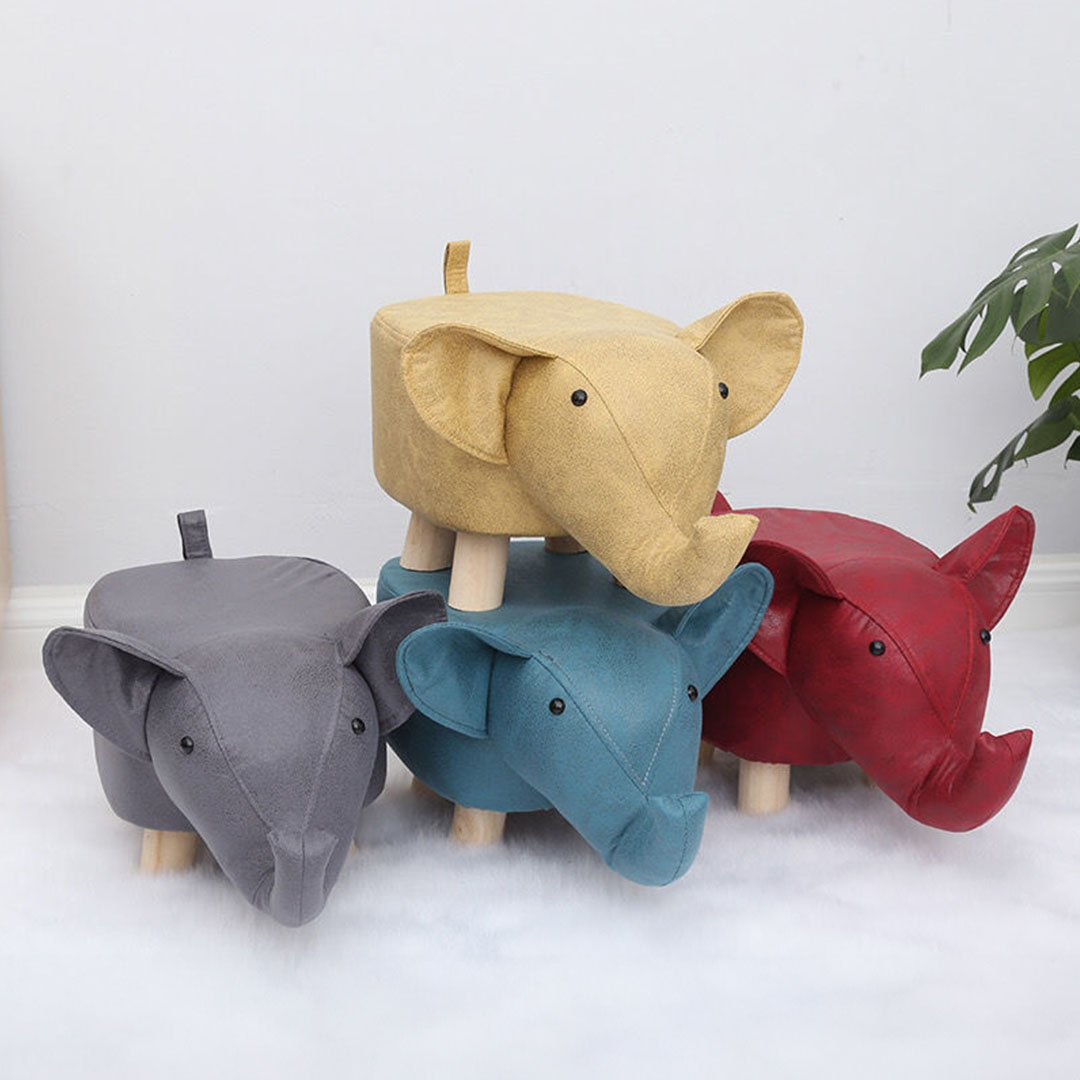 SOGA Orange Children Bench Monkey Character Round Ottoman Stool Soft Small Comfy Seat Home Decor - AniStool24 - Furniture - 5 - AU DEPOT SOGA Buy SOGA Orange Children Bench Monkey Character Round Ottoman Stool Soft Small Comfy Seat Home Decor Online - Furniture - 5 - AU Depot Free Shipping