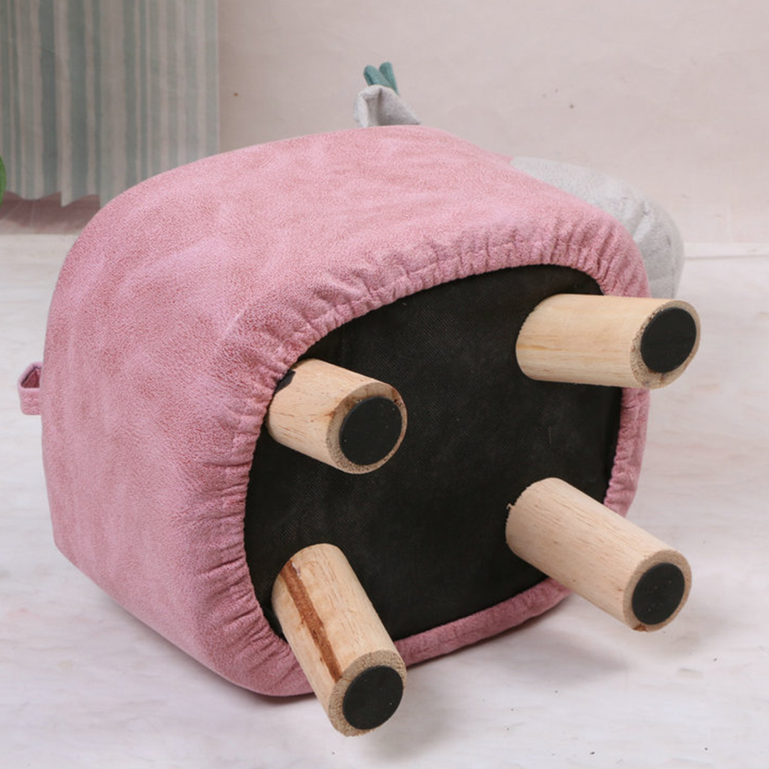 SOGA Orange Children Bench Monkey Character Round Ottoman Stool Soft Small Comfy Seat Home Decor - AniStool24 - Furniture - 10 - AU DEPOT SOGA Buy SOGA Orange Children Bench Monkey Character Round Ottoman Stool Soft Small Comfy Seat Home Decor Online - Furniture - 10 - AU Depot Free Shipping