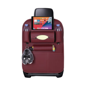 Buy SOGA PVC Leather Car Back Seat Storage Bag Multi-Pocket Organizer Backseat and iPad Mini Holder Red Online - Garden, Tools & Hardware - 1 - AU Depot Free Shipping