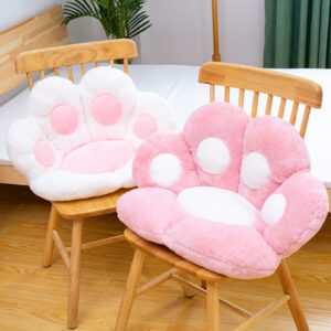 Buy SOGA Pink Paw Shape Cushion Warm Lazy Sofa Decorative Pillow Backseat Plush Mat Home Decor Online - Furniture - 2 - AU Depot Free Shipping